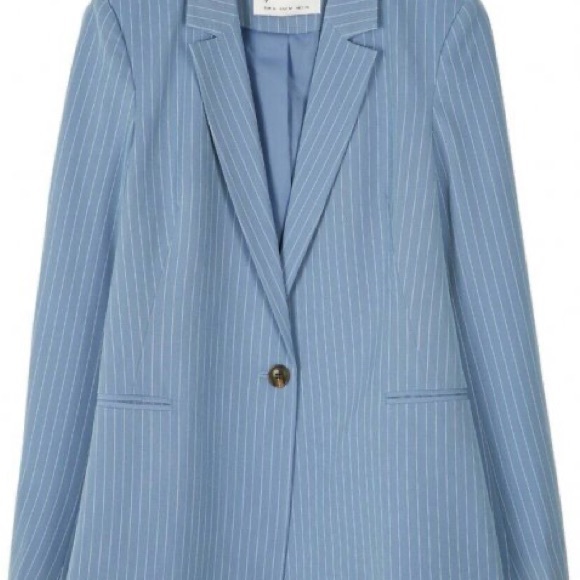 Striped blue blazer - Picture 4 of 4